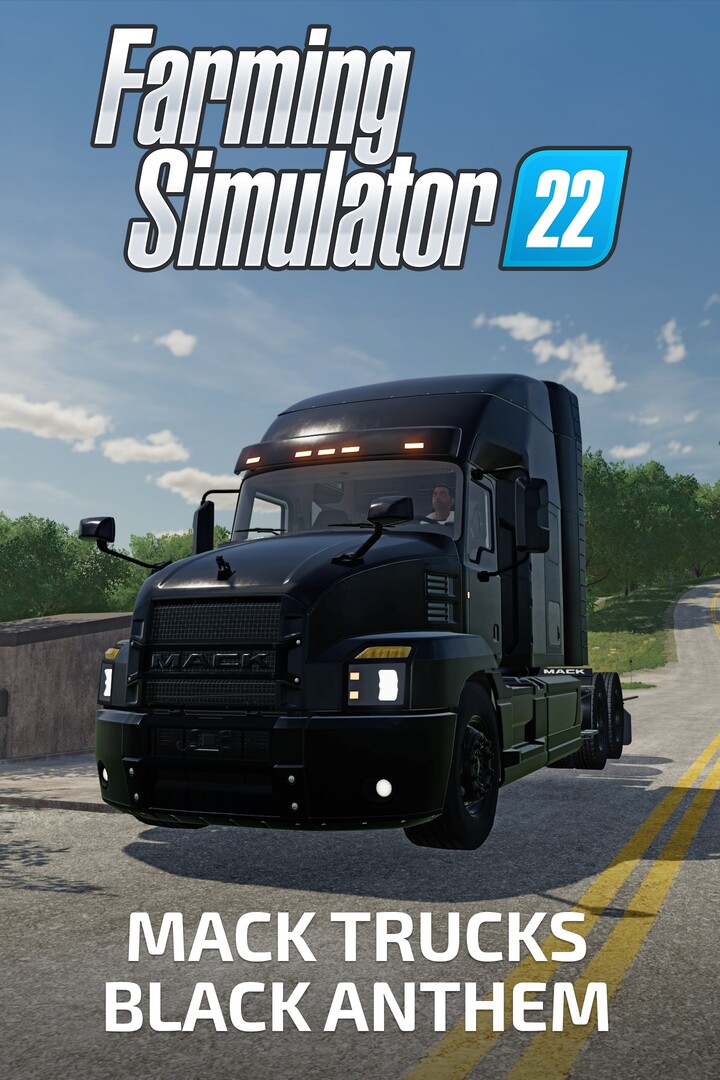 Digitális vásárlás (PC) Farming Simulator 22 Mack Trucks Black Anthem DLC Steam LETÖLTŐKÓD borítókép