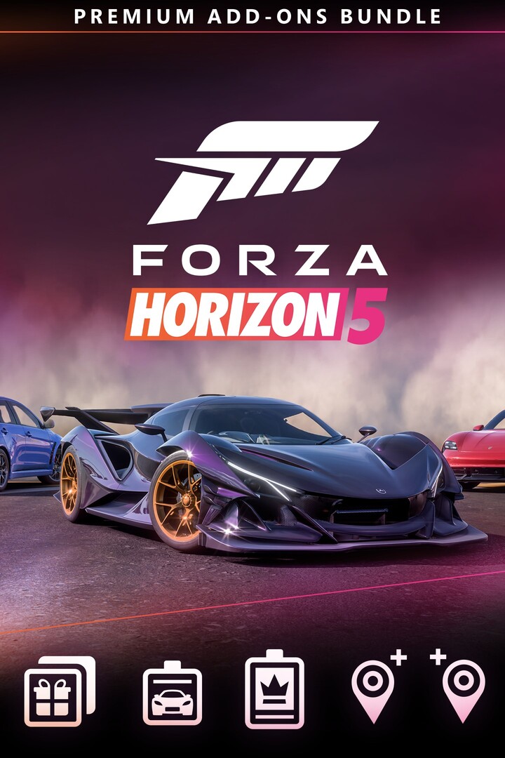 Digitális vásárlás (Xbox) Forza Horizon 5: Premium Add-Ons Bundle Xbox Live LETÖLTŐKÓD borítókép