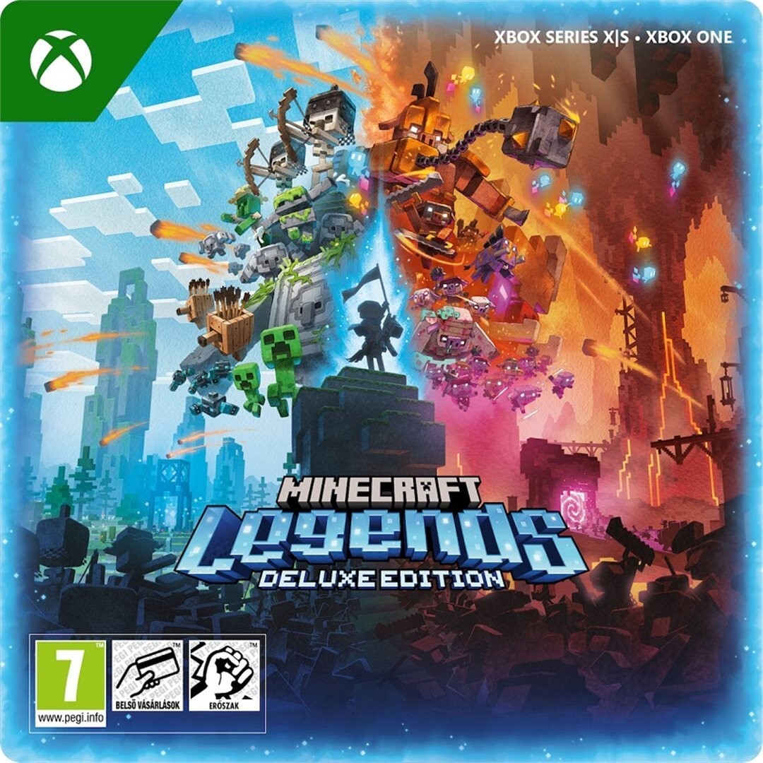 Digitális vásárlás (Xbox) Minecraft Legends Deluxe Edition Xbox Live LETÖLTŐKÓD borítókép