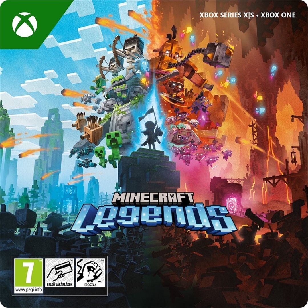 Digitális vásárlás (Xbox) Minecraft Legends Xbox Live LETÖLTŐKÓD borítókép
