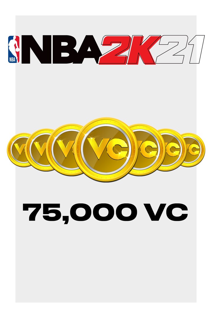 Digitális vásárlás (Xbox) NBA 2K21: 75000 VC Xbox Live LETÖLTŐKÓD borítókép