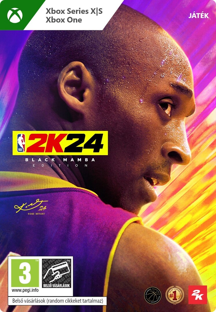Digitális vásárlás (Xbox) NBA 2K24 Black Mamba Edition Xbox Live LETÖLTŐKÓD borítókép