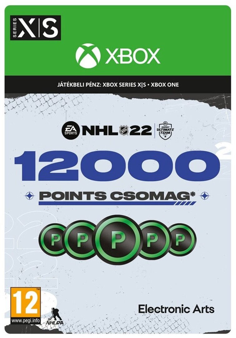 Digitális vásárlás (Xbox) NHL 22: 12000 Points Xbox Live LETÖLTŐKÓD borítókép