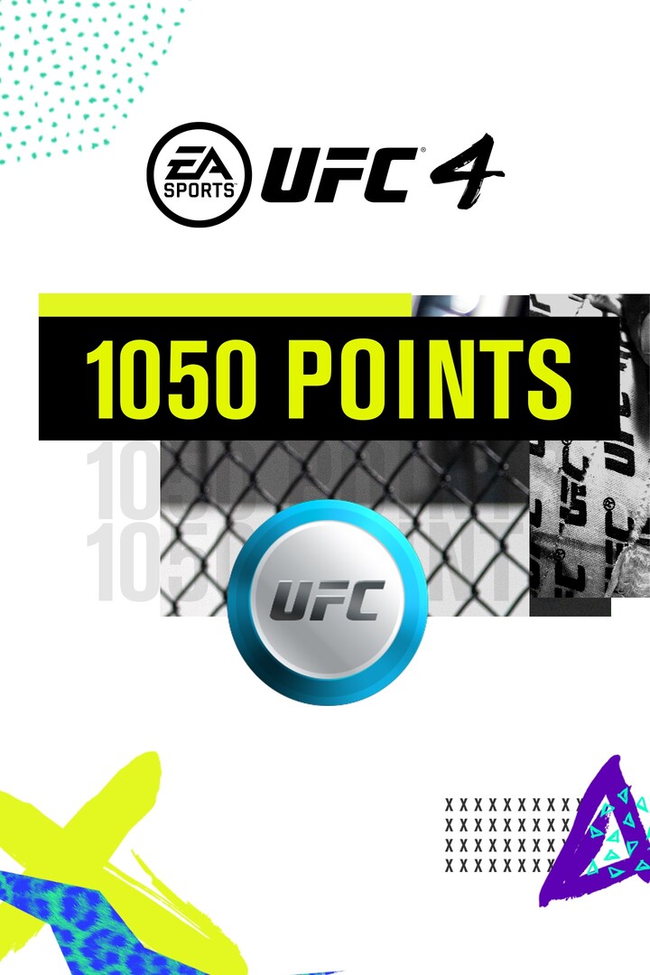 Digitális vásárlás (Xbox) UFC 4: 1050 UFC Points Xbox Live LETÖLTŐKÓD borítókép