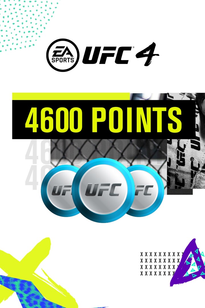 Digitális vásárlás (Xbox) UFC 4: 4600 UFC Points Xbox Live LETÖLTŐKÓD borítókép