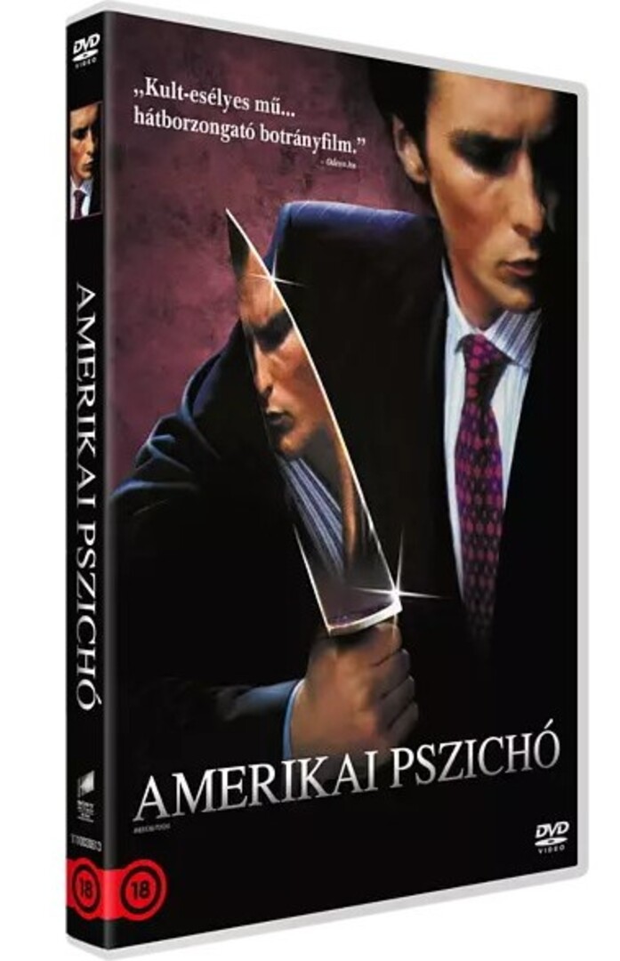 Film DVD Amerikai pszichó DVD borítókép