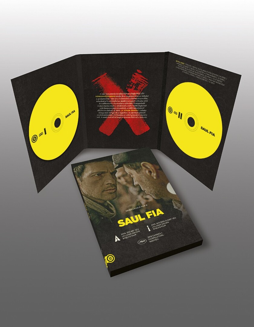 Film DVD Saul fia - duplalemezes, extra változat limitált digipackban - 2 DVD borítókép