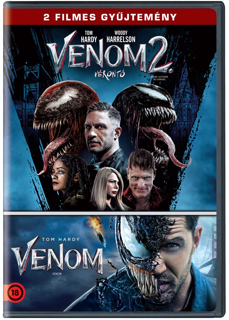 Film DVD Venom 1-2. DVD borítókép