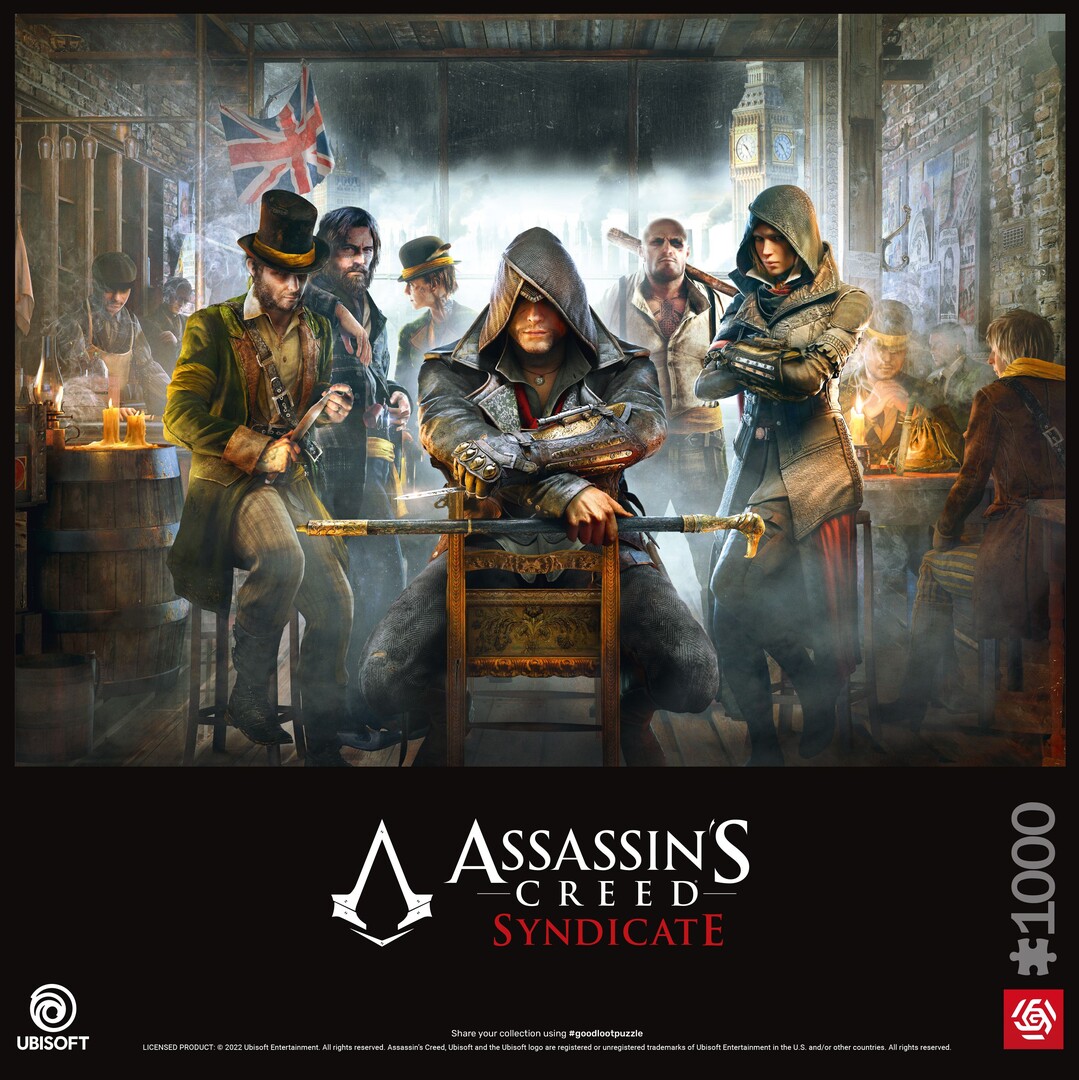 Játék Assassins Creed Syndicate: The Tavern 1000 darabos puzzle borítókép