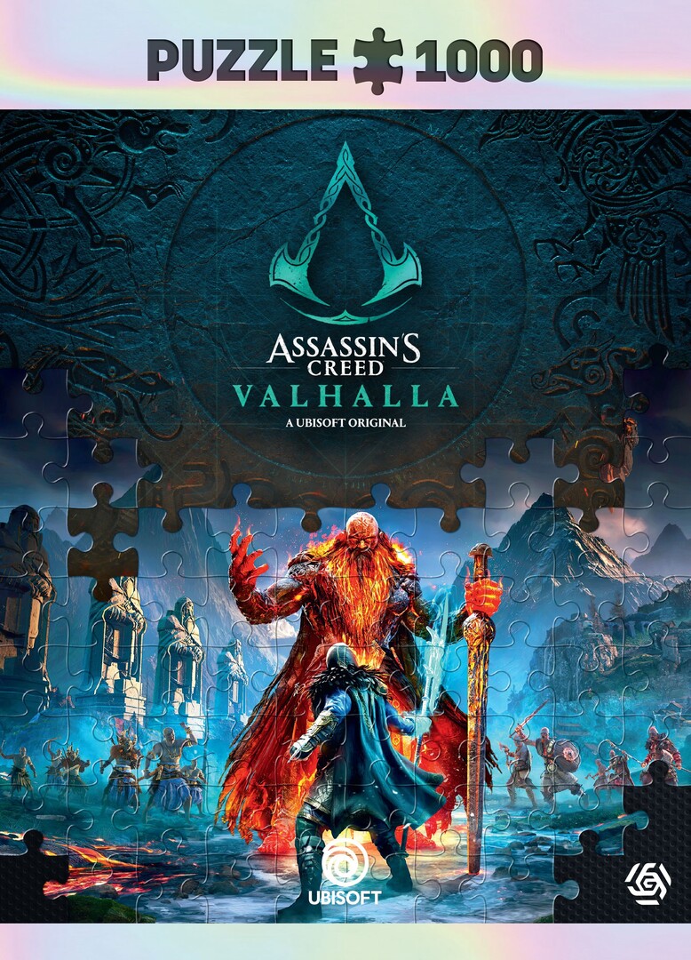 Játék Assassins Creed Valhalla: Dawn of Ragnarök 1000 darabos puzzle borítókép