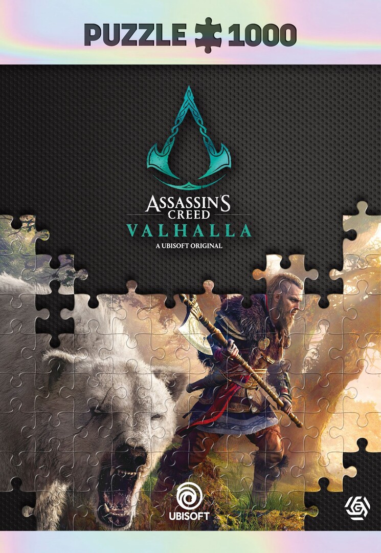 Játék Assassins Creed Valhalla: Eivor and Polar Bear 1000 darabos puzzle borítókép