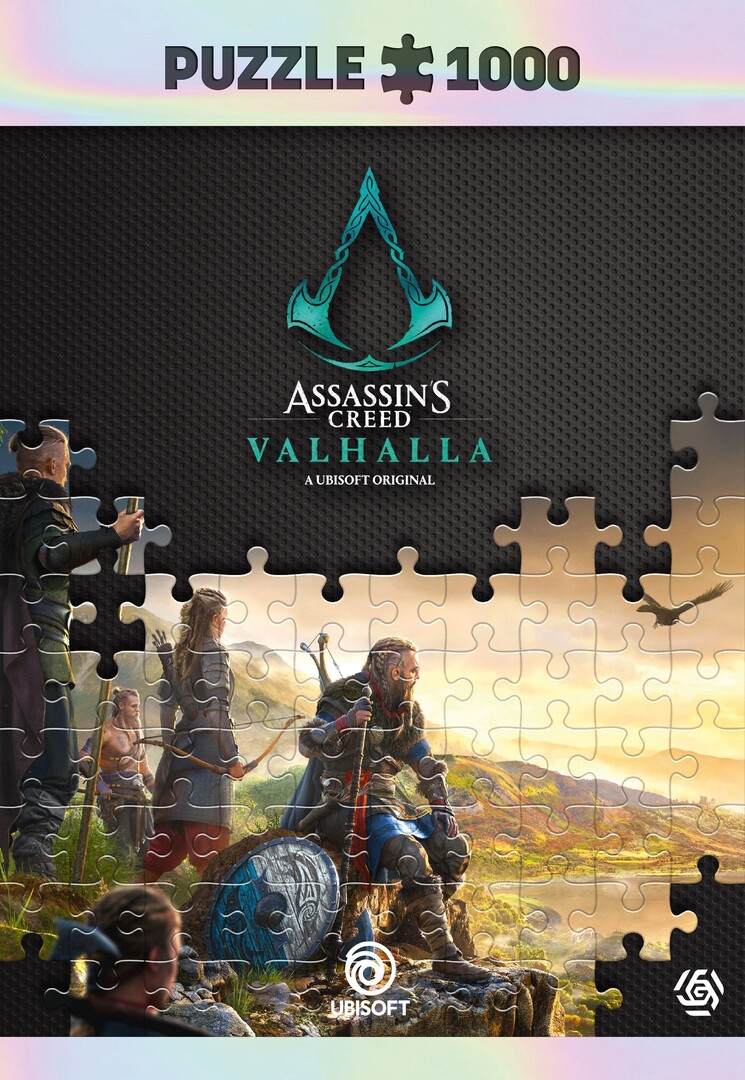 Játék Assassins Creed Valhalla: Vista of England 1000 darabos puzzle borítókép