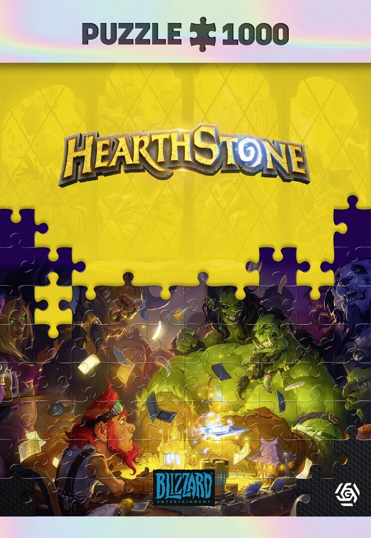 Játék Hearthstone Heroes of Warcraft 1000 darabos puzzle borítókép