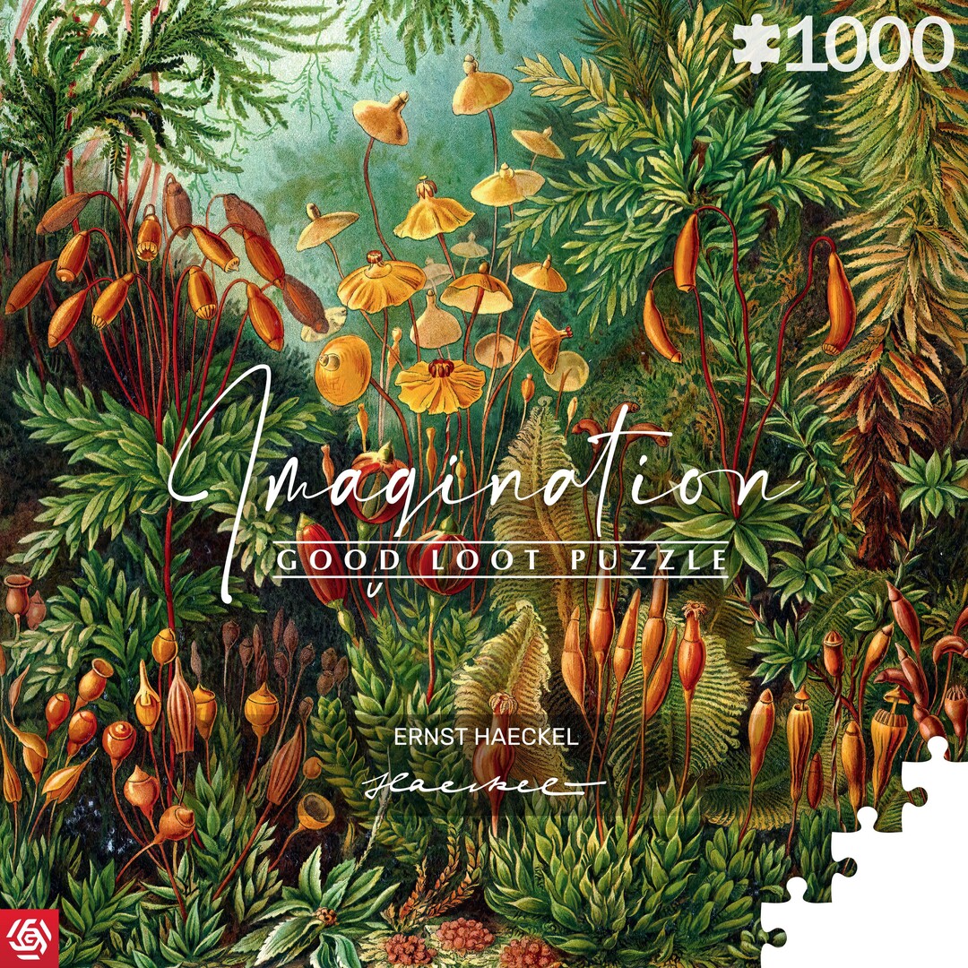 Játék Imagination: Ernst Haeckel Muscinae 1000 darabos puzzle borítókép