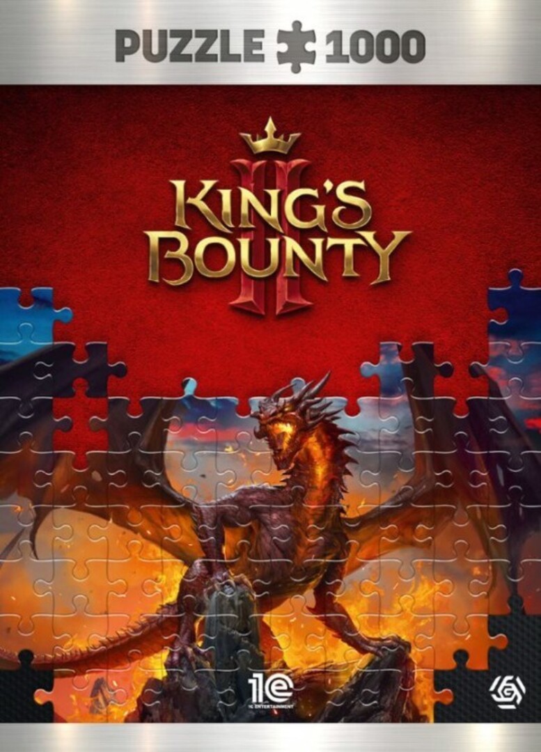 Játék Kings Bounty II: Dragon 1000 darabos puzzle borítókép