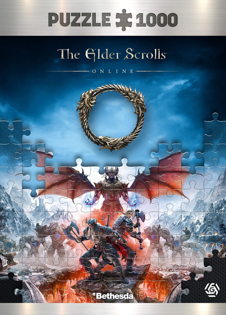 Játék The Elder Scrolls: Greymoor Vista 1000 darabos puzzle borítókép