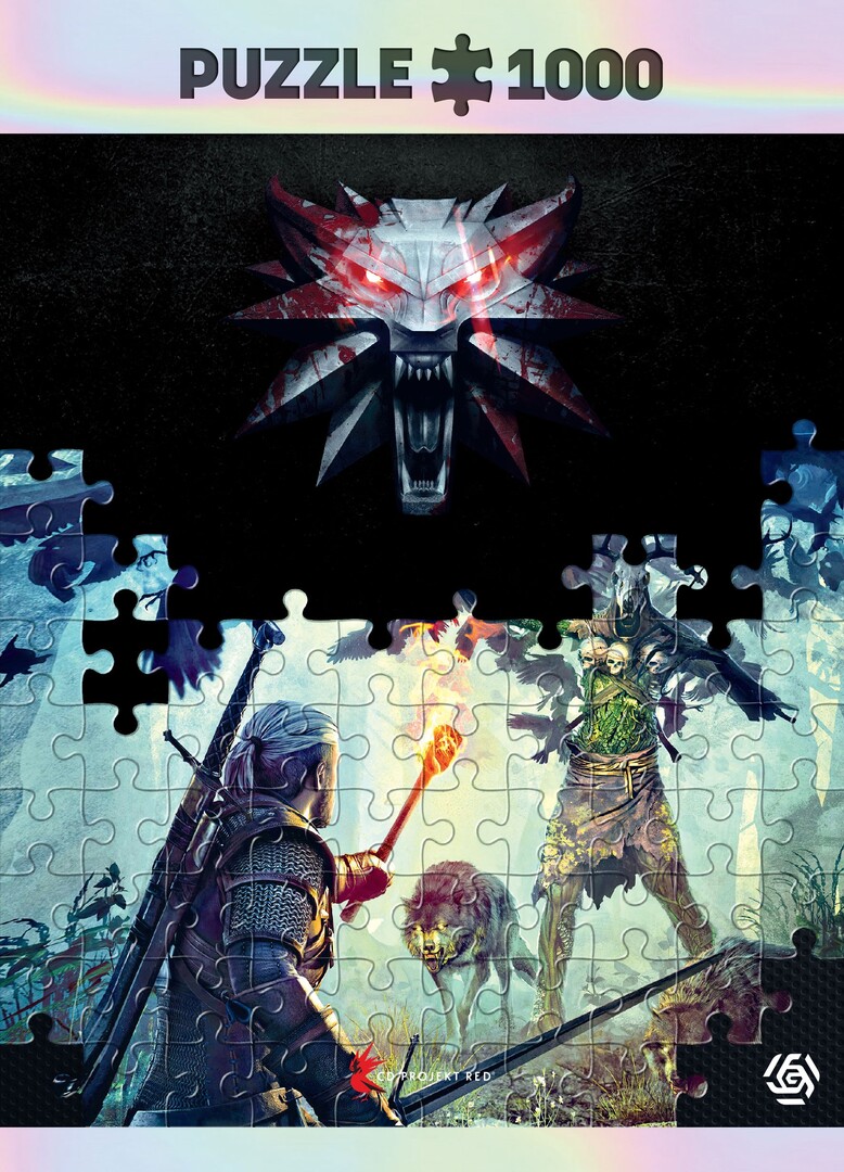 Játék The Witcher: Leshen 1000 darabos puzzle borítókép