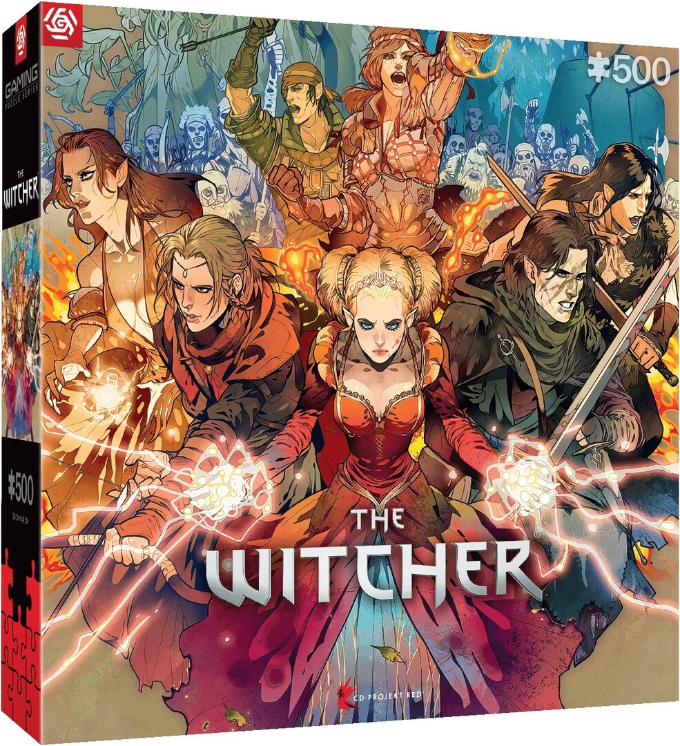 Játék The Witcher: Scoiatael 500 darabos puzzle borítókép