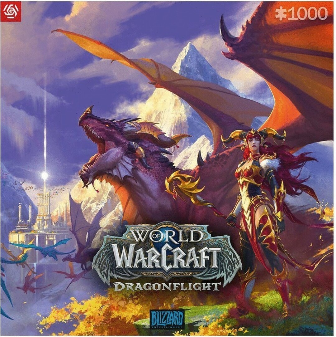 Játék World of Warcraft Dragonflight: Alexstrasza 1000 darabos puzzle borítókép