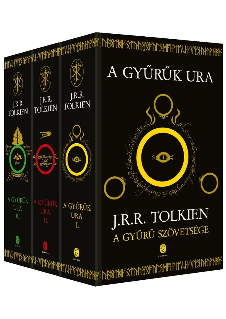 Könyv A Gyűrűk Ura I-II-III (új kiadás) (J. R. R. Tolkien) borítókép