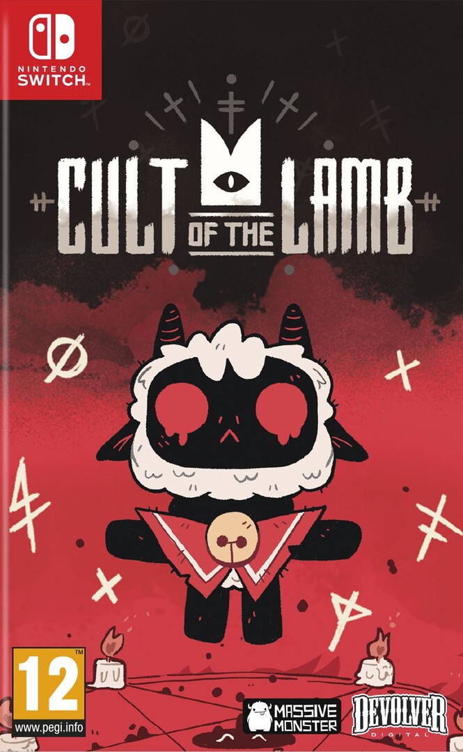 Switch Cult of the Lamb borítókép