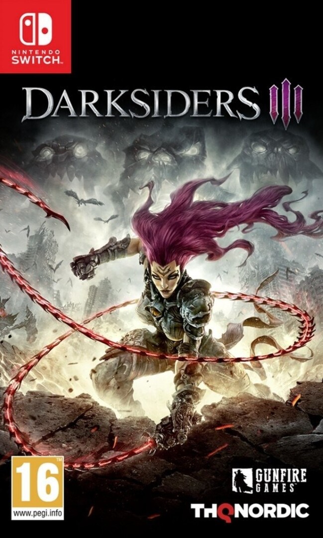Switch Darksiders III borítókép