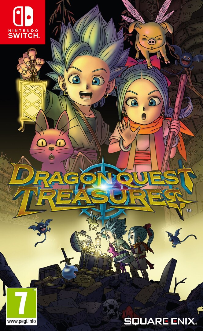 Switch Dragon Quest Treasures borítókép