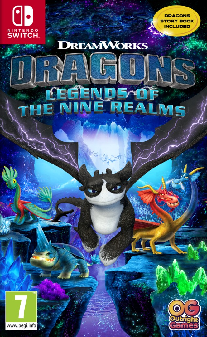 Switch DreamWorks Dragons Legends of The Nine Realms borítókép