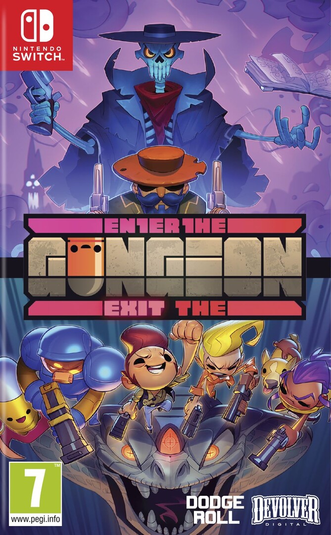Switch Enter the Gungeon és Exit the Gungeon borítókép