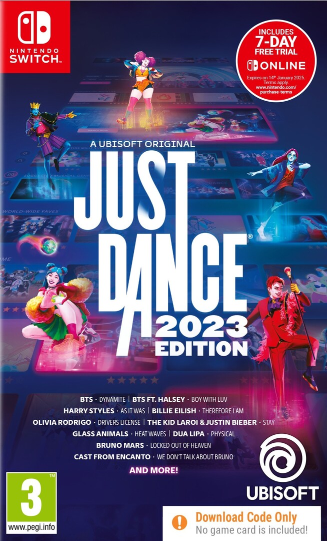 Switch Just Dance 2023 borítókép