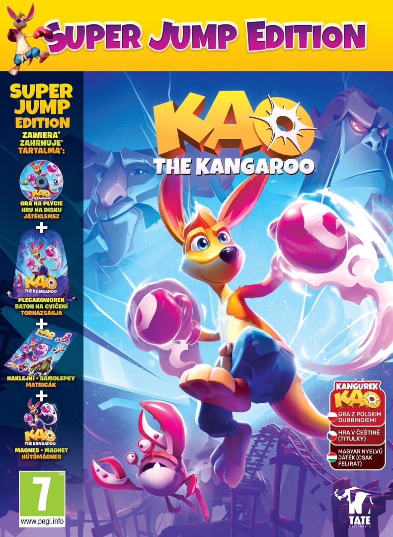 Switch Kao the Kangaroo Super Jump Edition borítókép