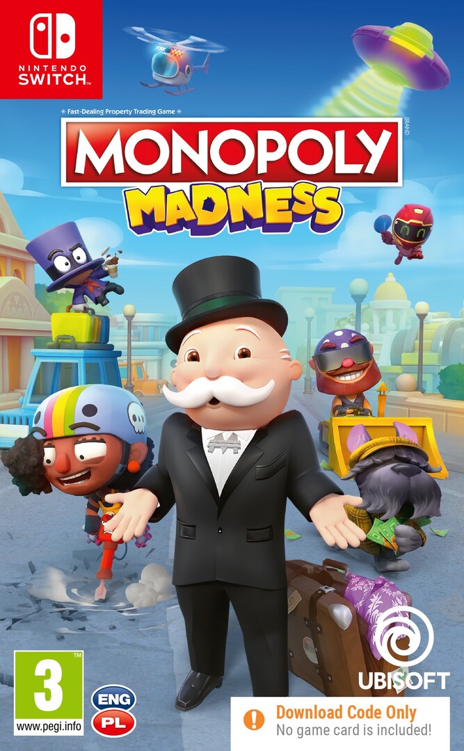 Switch Monopoly Madness borítókép