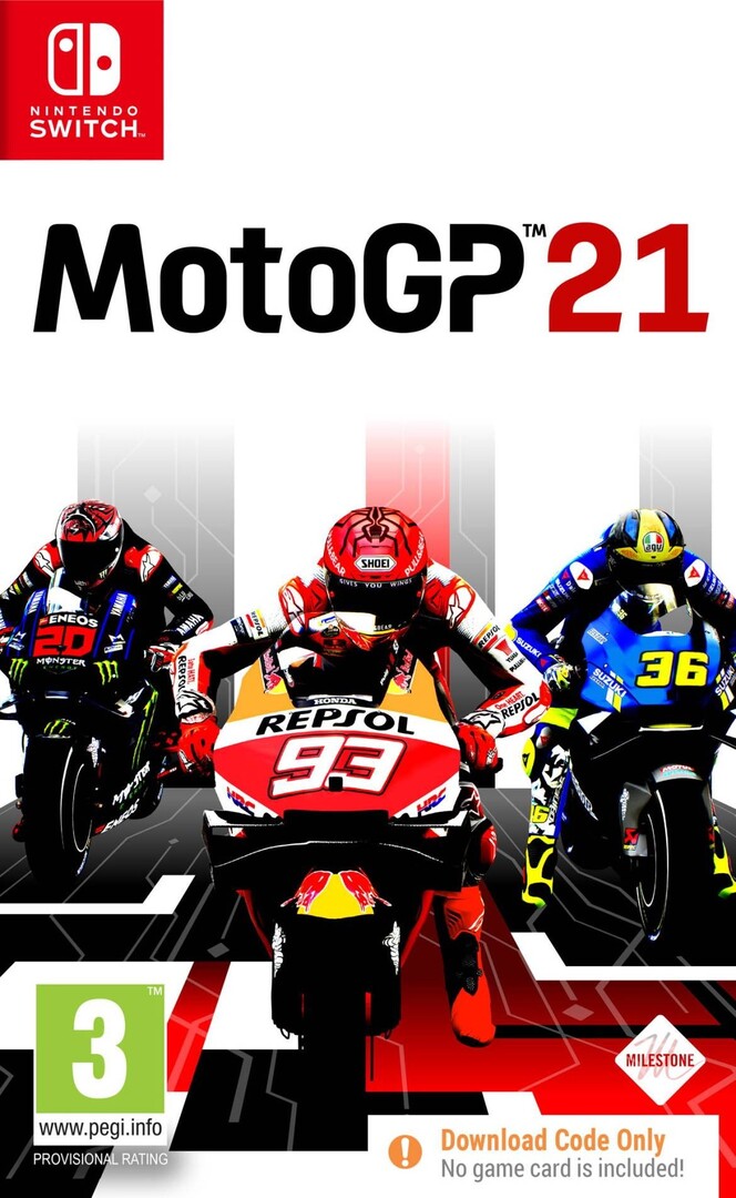 Switch MotoGP 21 (NSW) borítókép