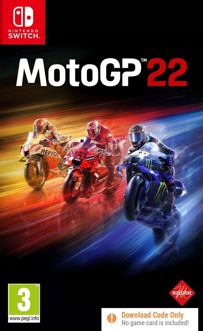 Switch MotoGP 22 borítókép