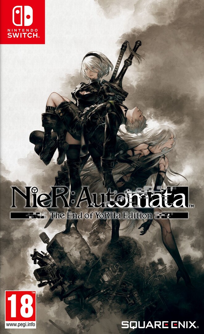 Switch NieR Automata The End of YoRHa Edition borítókép