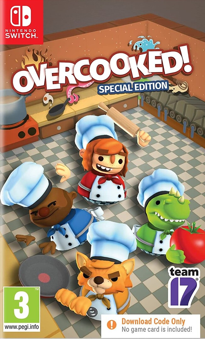 Switch Overcooked Special Edition borítókép