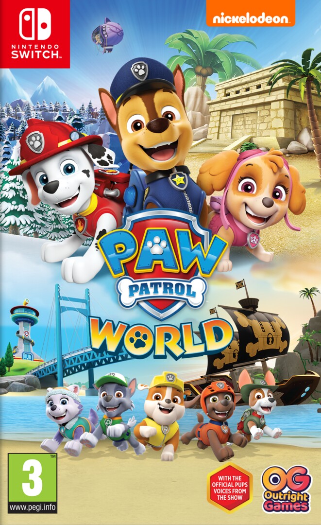 Switch PAW Patrol World borítókép