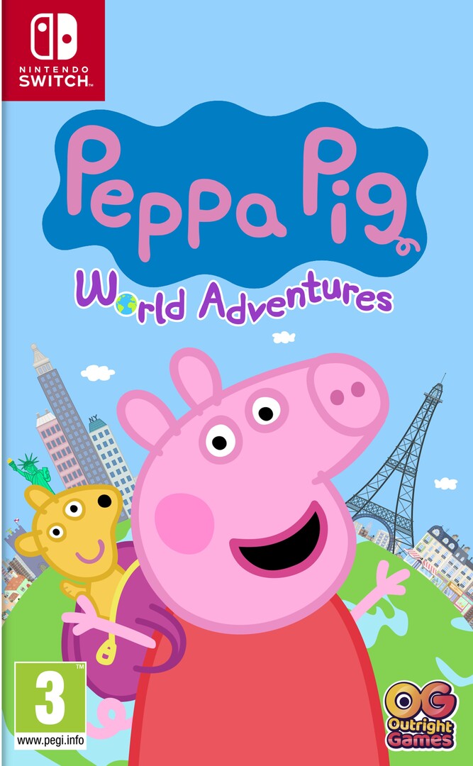 Switch Peppa Pig World Adventures borítókép