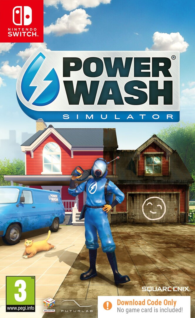 Switch Powerwash Simulator borítókép