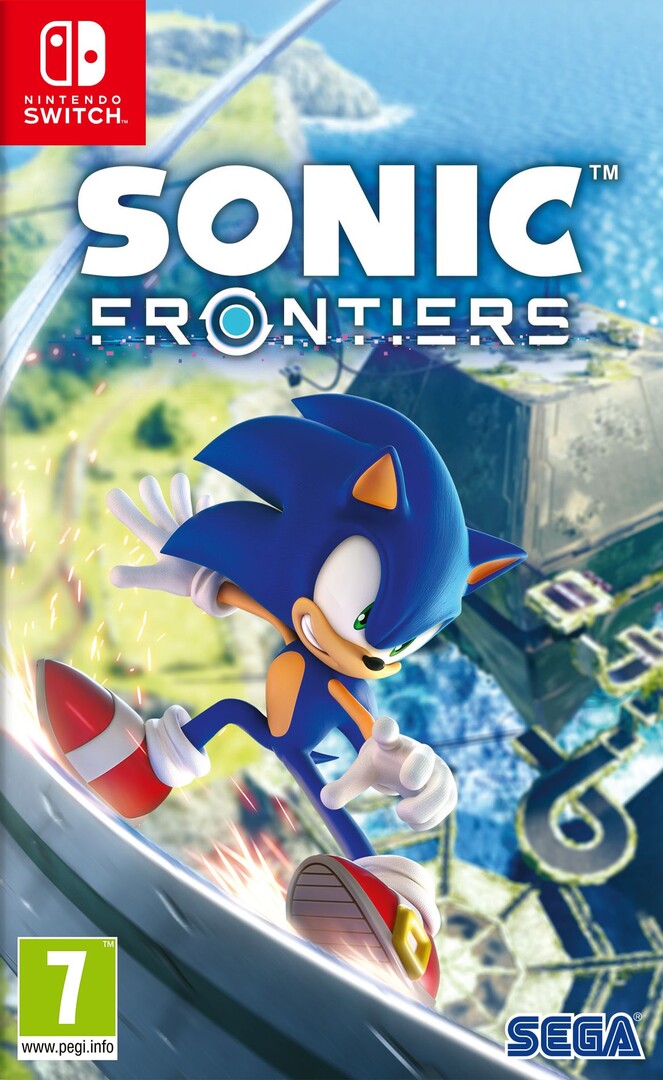 Switch Sonic Frontiers borítókép