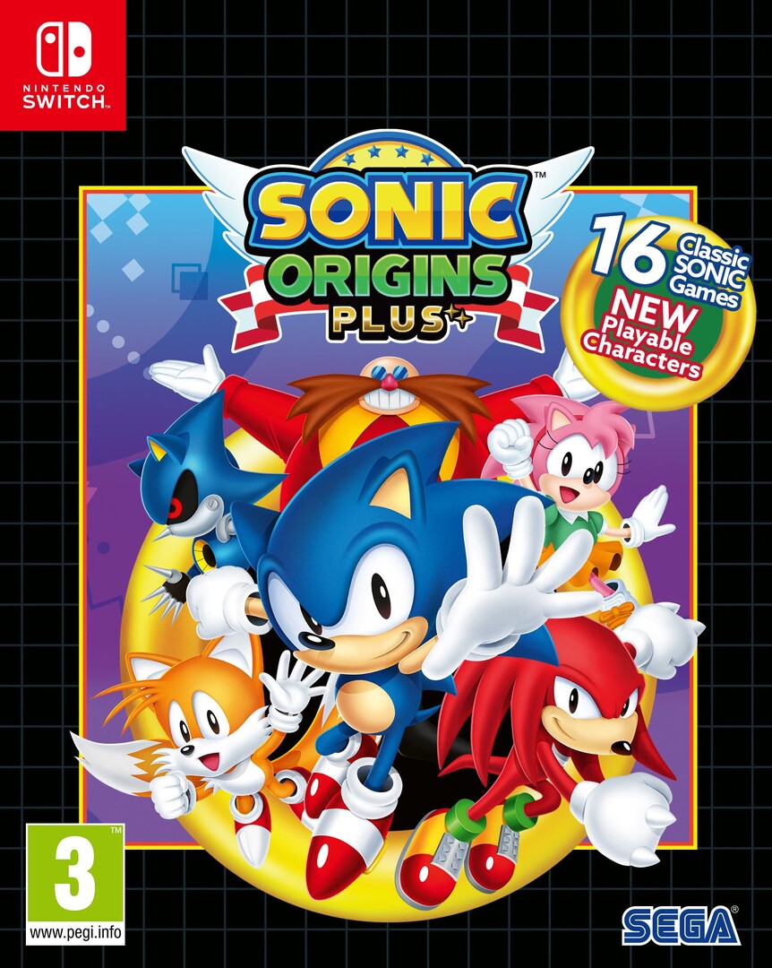 Switch Sonic Origins Plus Limited Edition borítókép