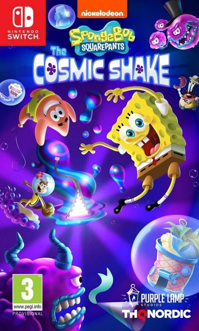 Switch SpongeBob SquarePants Cosmic Shake borítókép
