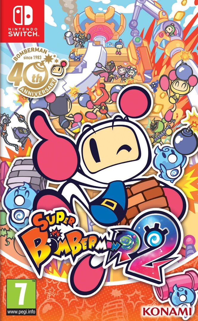 Switch Super Bomberman R 2 borítókép