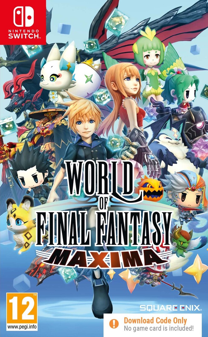 Switch World of Final Fantasy Maxima borítókép