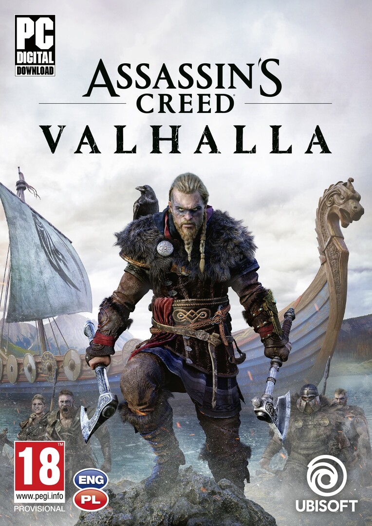 PC játék Assassins Creed Valhalla borítókép