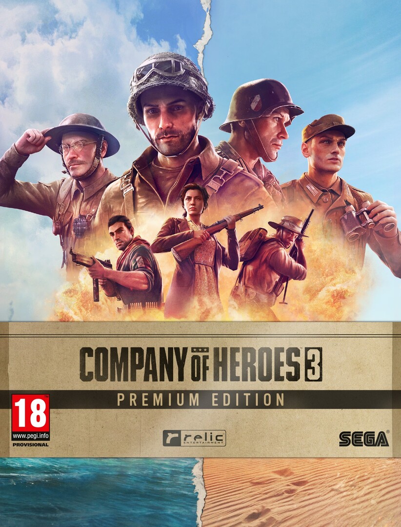 PC játék Company of Heroes 3 Premium Edition (február 23.) borítókép