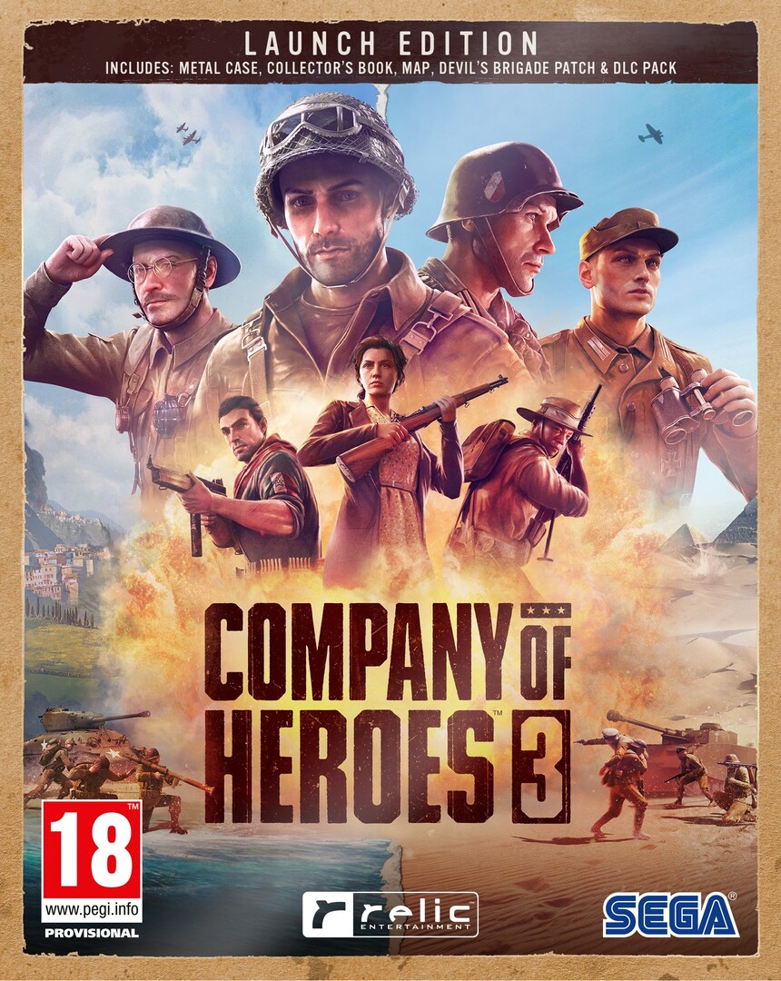 PC játék Company of Heroes 3 Steelcase Launch Edition borítókép