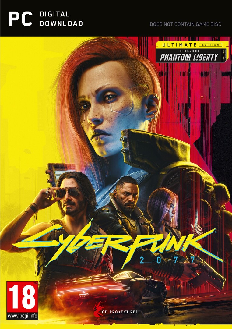 PC játék Cyberpunk 2077 Ultimate Edition borítókép