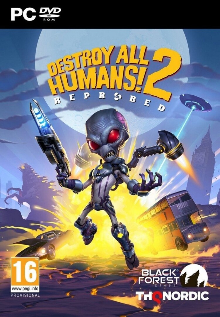 PC játék Destroy All Humans 2 Reprobed borítókép