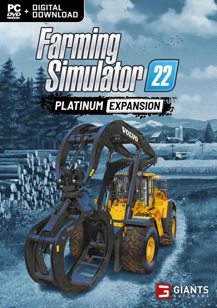 PC játék Farming Simulator 22 kiegészítő: Platinum Expansion borítókép